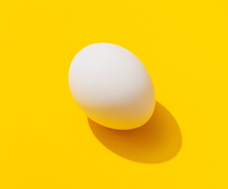 a photo of an egg